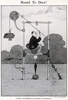 Heath Robinson Contraption Prints: Bound To Draw