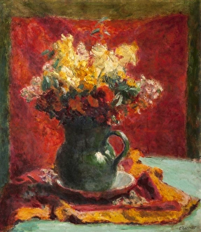 <b class=qtipBold><figcaption>Un Bouquet</figcaption></b><br>Un Bouquet. O'Conor, Roderic 1860-1940. Date:<br><em>© National Museums NI / MARY EVANS</em> Un Bouquet