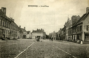 Images Dated 20th January 2016: Bourbourg, France - Grand Place