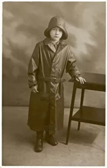 Water Proof Gallery: Boy in Rainwear 1930