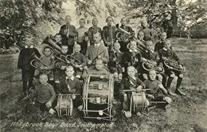 Pauper Gallery: Boys Band at Hollybrook Cottage Homes, Southampton