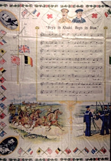 Boys in khaki, boys in blue, WW1