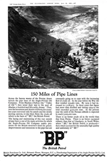 BP petrol advertisement, 1925 BP petrol advertisement, 1925