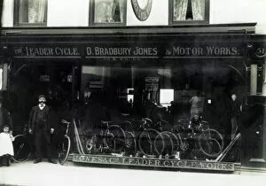 Bradbury Jones, Leader Cycle Shop, Carmarthen, Wales