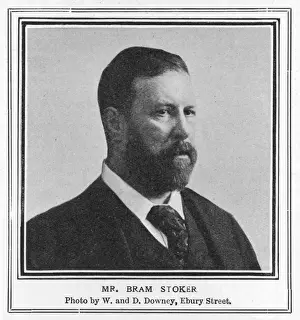 Author Prints: Bram Stoker Print