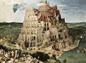 Flemish Gallery: Breugel, Pieter, The Elder. The Tower of Babel