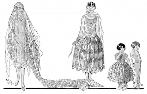 Bridal fashions 1928 Bridal fashions 1928