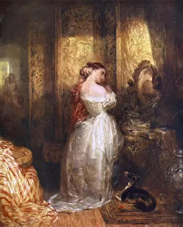 Brides Gallery: The Bride by Alfred Joseph Woolmer