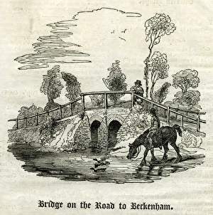 Bridge on the road to Beckenham, Kent Bridge on the road to Beckenham, Kent