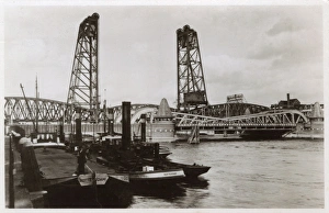 The Bridges over a side branch of the River Mause, Rotterdam The Bridges over a side branch of the River Mause, Rotterdam