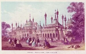 Brighton Gallery: Brighton Pavilion 1851