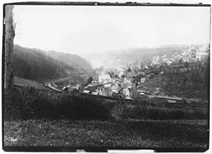 Railway Stations In England Prints: Brimscombe - 1890