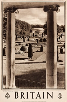 Britain poster, A Show Garden of England Britain poster, A Show Garden of England