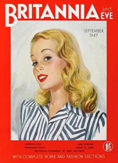 Britannia and Eve front cover, September 1947 Britannia and Eve front cover, September 1947