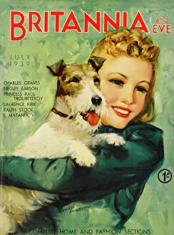Pets Gallery: Britannia and Eve, July 1939