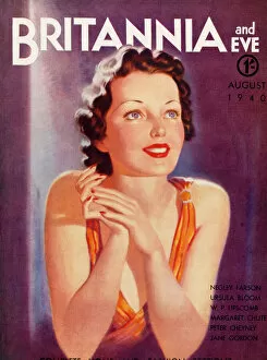 Silk Gallery: Britannia and Eve magazine, August 1940