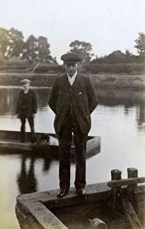 British Barge-master of the Great Ouse at Huntingdon British Barge-master of the Great Ouse at Huntingdon