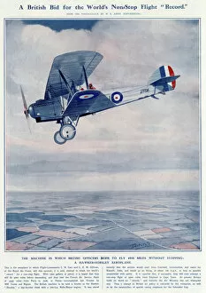 British bid for the Worlds non-stop flight record 1927