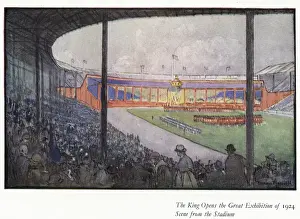 British Empire Exhibition, Wembley Print - 1924