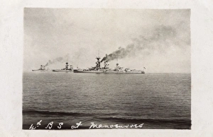 British Fleet - 4th Battle Squadron on Manoeuvres - 1923 British Fleet - 4th Battle Squadron on Manoeuvres - 1923