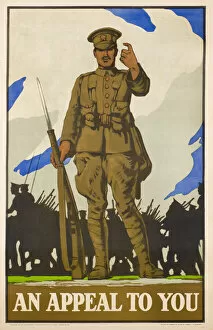 Join Gallery: British recruitment poster, An Appeal To You, WW1