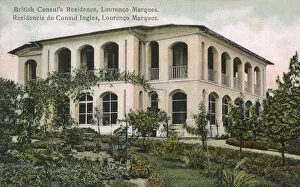 Maputo Collection: British residence, Lourenco Marques, Mozambique, East Africa