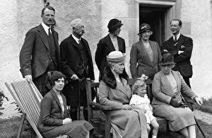 King Charles Collection: British Royal Family at Elsick House in 1931