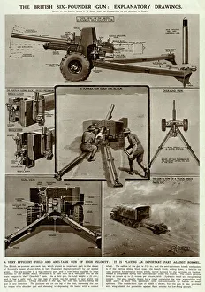 British six-pounder gun by G. H. Davis British six-pounder gun by G. H. Davis