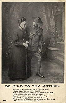 British Soldier and his Mother - Boer War uniform British Soldier and his Mother - Boer War uniform