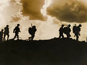 Silhouette Gallery: British soldiers 1917