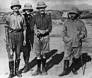 Cameroons Gallery: British soldiers at Gama, Cameroon, Africa, WW1