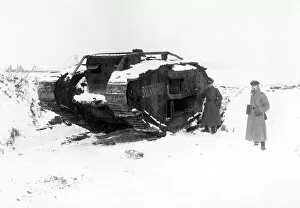 December Gallery: British tank on Western Front, WW1
