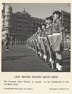 Maharashtra Gallery: Last British Troops Leave India