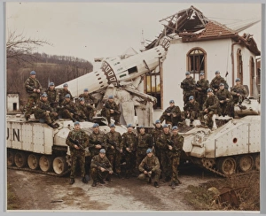 Nations Gallery: British troops - United Nations Protection Force (UNPROFOR)