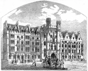 The Broad Sanctuary, Westminster, London, 1854 The Broad Sanctuary, Westminster, London, 1854