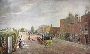 Poplar Gallery: Brompton in 1822 by George Scharf