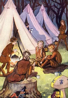 Brownies in camp by Florence Mary Anderson Brownies in camp by Florence Mary Anderson