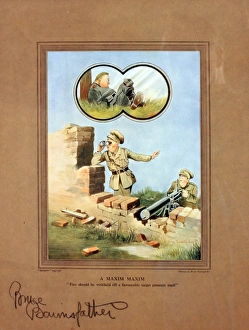 Bruce Bairnsfather cartoon, Maxim Maxim Bruce Bairnsfather cartoon, Maxim Maxim