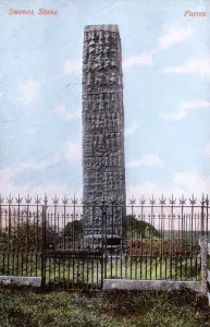 Suenos Stone - Forres, Scotland Print