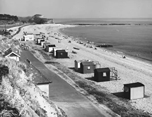 Huts Gallery: Budleigh Salterton, Devon