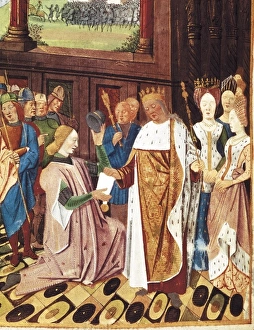 BUEIL, John V of (1406-1477). Charles VIII returned BUEIL, John V of (1406-1477). Charles VIII returned