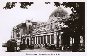 Buenos Aires - Station of the The Central Argentine Railway Buenos Aires - Station of the The Central Argentine Railway