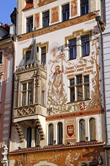 Building in Old Town Square in Prague Building in Old Town Square in Prague