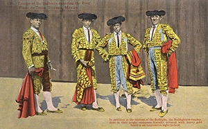 Tijuana Gallery: Four bullfighters, Plaza de Toros, Tijuana, Mexico