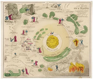 Celestial Gallery: Bunyan / Pilgrims Map