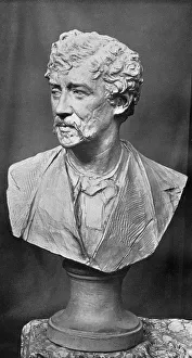 A bust of the artist James Abbott McNeill Whistler A bust of the artist James Abbott McNeill Whistler