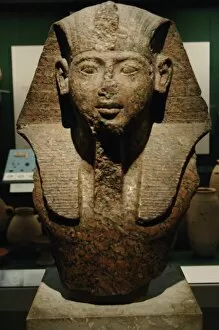Images Dated 29th March 2008: Bust of egyptian pharaoh
