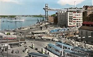 Busy waterfront scene, Stockholm, Sweden Busy waterfront scene, Stockholm, Sweden