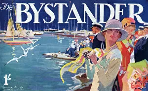 Boating Gallery: Bystander masthead design, 1927