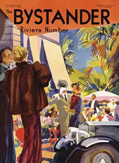 Images Dated 3rd October 2019: Bystander Riviera number cover 1935